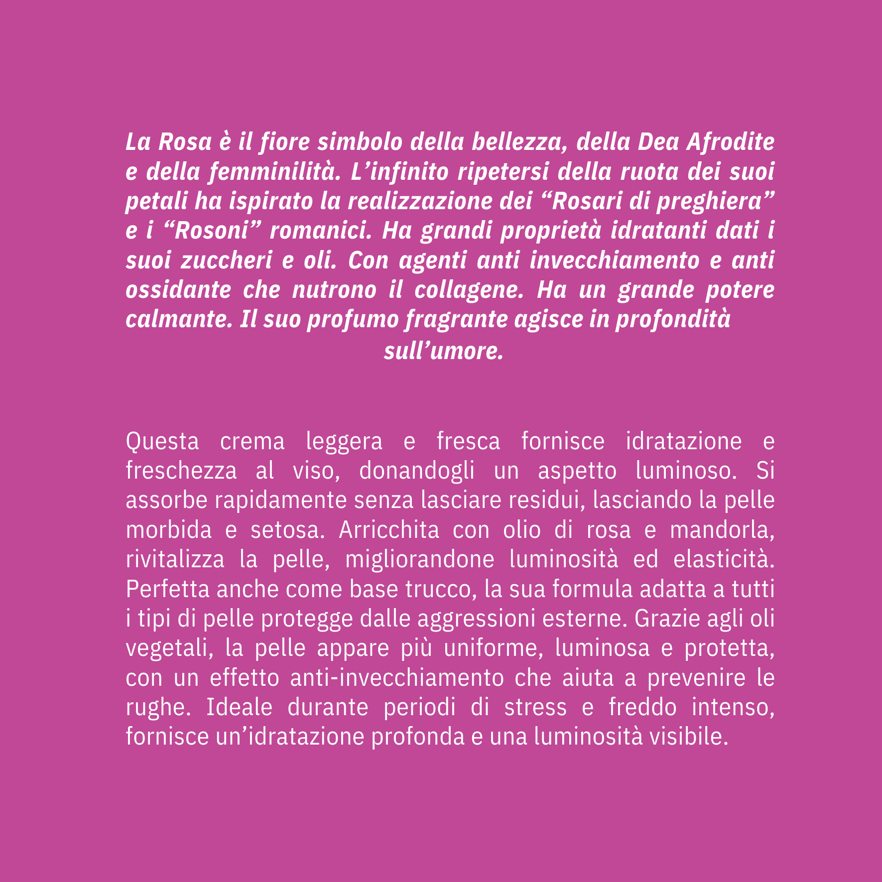 Crema Viso Giorno Illuminante - Rosa